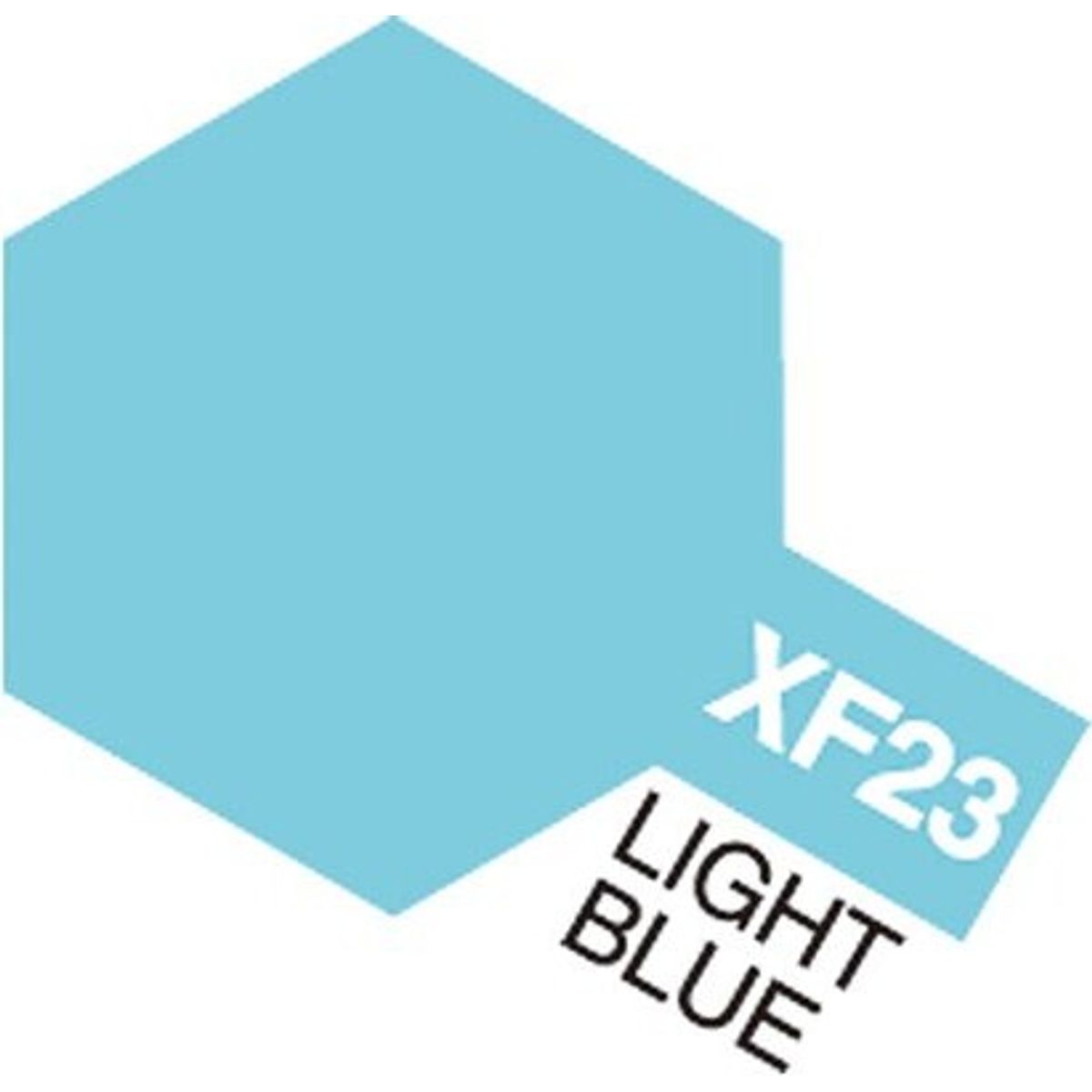 Tamiya - Acrylic Mini - Xf-23 Light Blue Flat 10 Ml - 81723