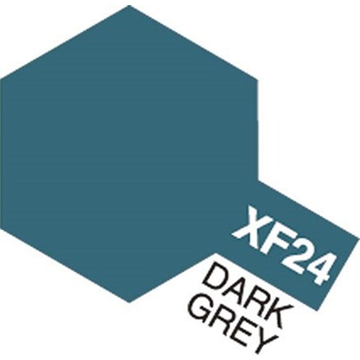 Tamiya - Acrylic Mini - Xf-24 Dark Grey Flat 10 Ml - 81724