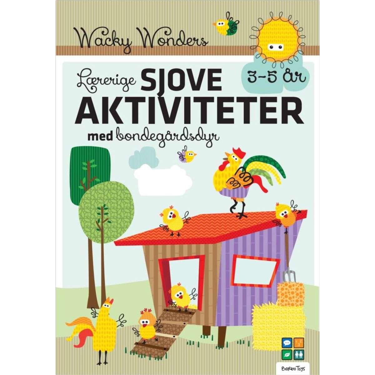 Aktivitetsbog Med Lærerige Sjove Wacky Wonders Aktiviteter - Bog