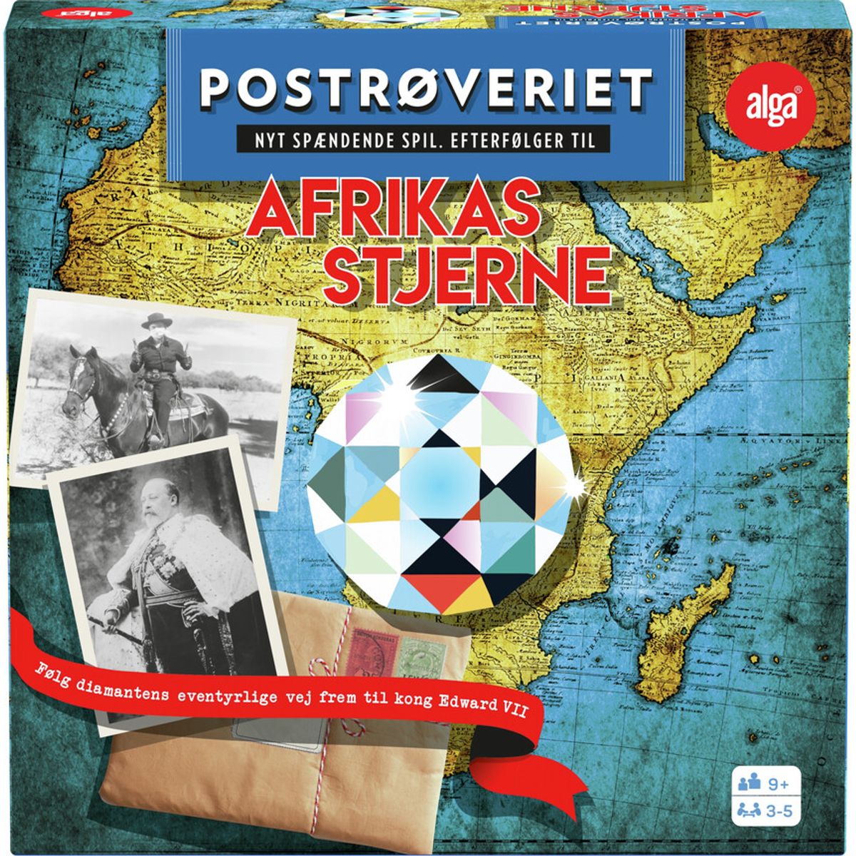 Afrikas Stjerne Brætspil - Postrøveriet - Alga