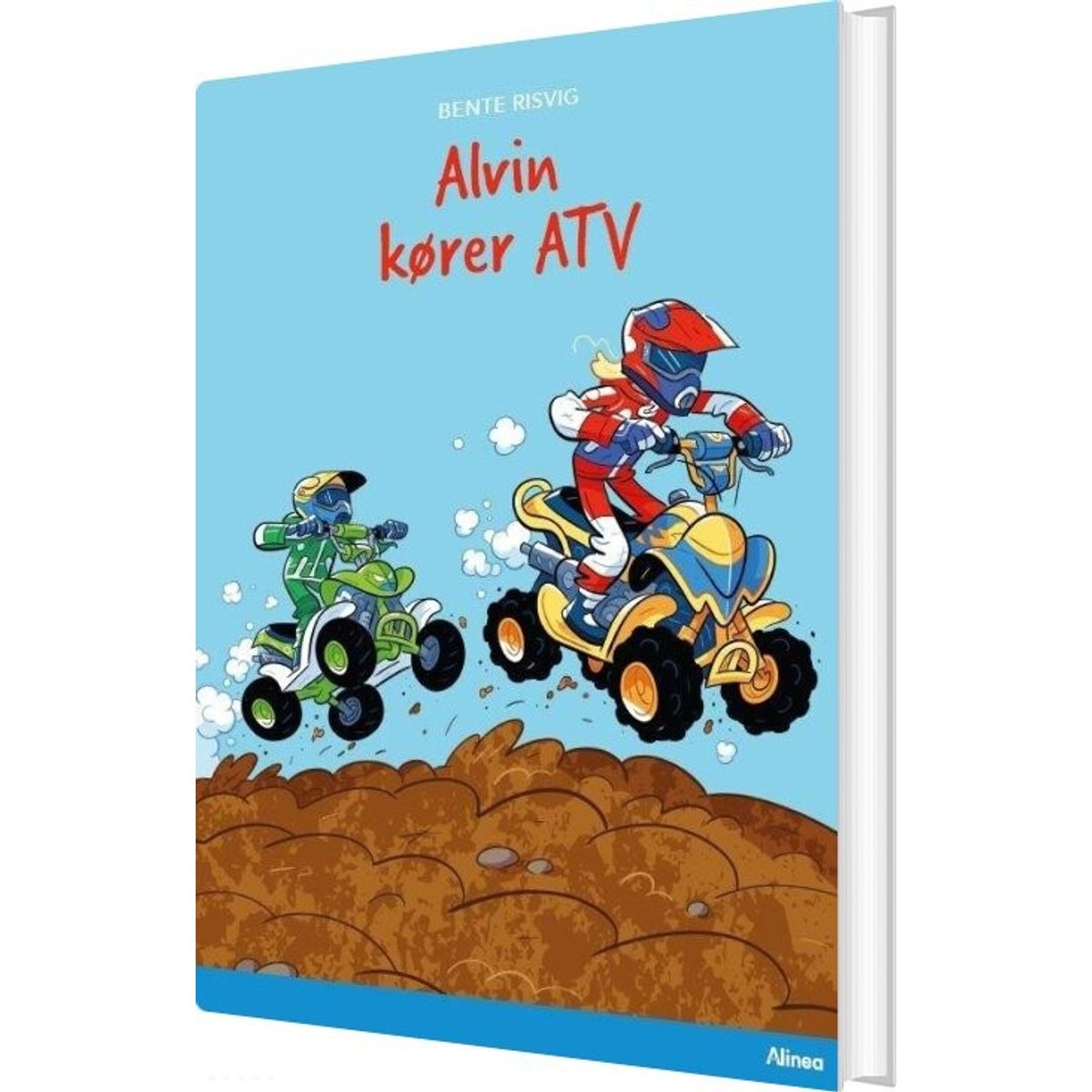 Alvin Kører Atv, Blå Læseklub - Bente Risvig - Bog