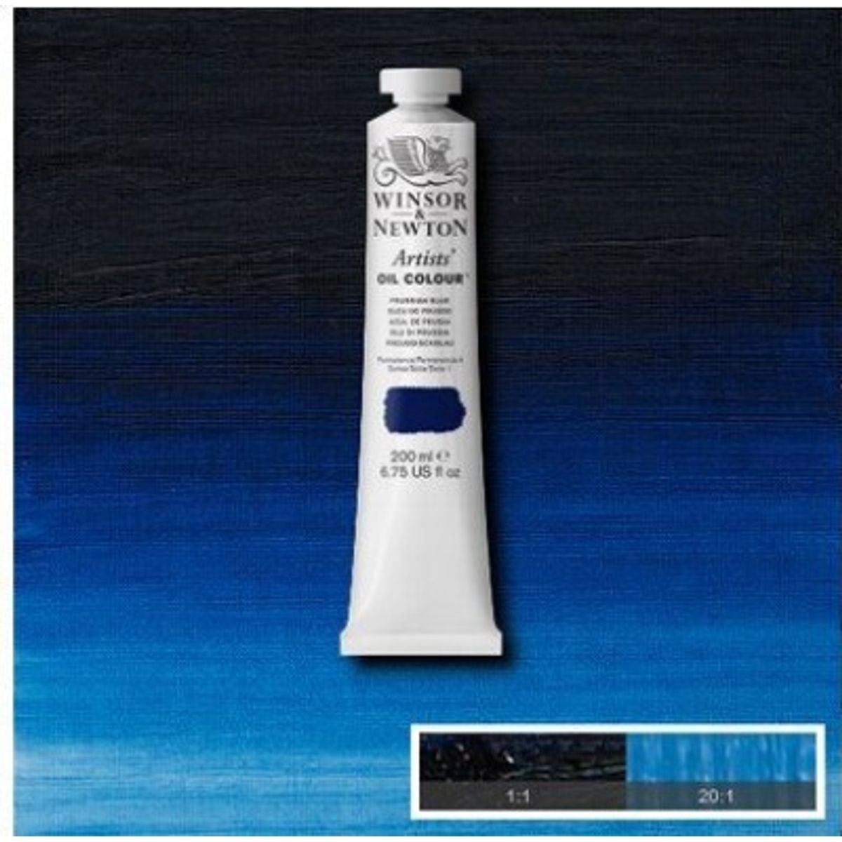 Winsor & Newton - Oliemaling - Artists - Prussian Blue 200 Ml