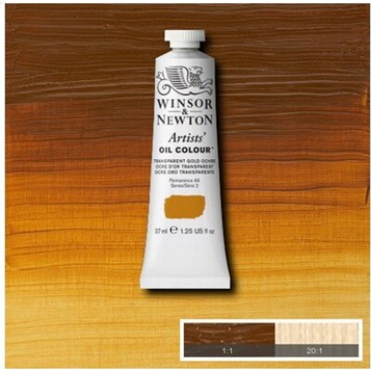 Winsor & Newton - Oliemaling - Artists - Transparent Gold Ochre 37 Ml