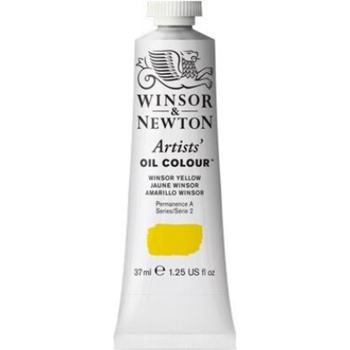 Winsor & Newton - Oliemaling - Artists - Winsor Yellow 37 Ml