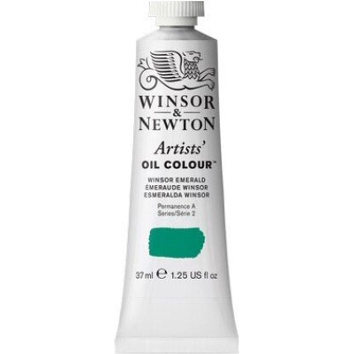 Winsor & Newton - Oliemaling - Artists - Winsor Emerald 37 Ml