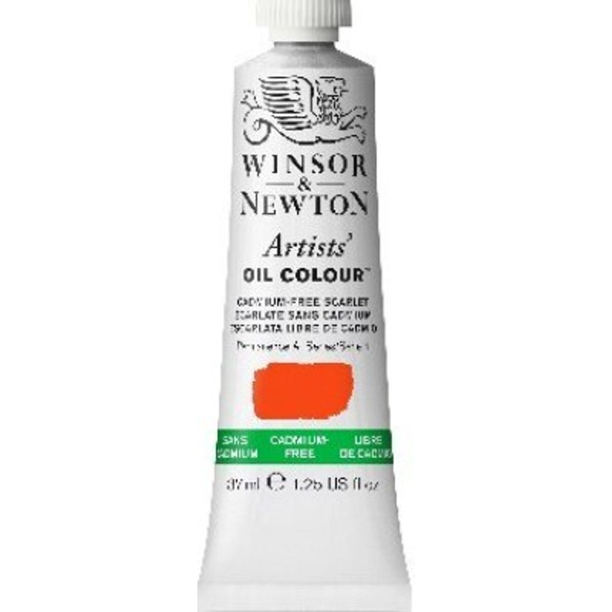 Winsor & Newton - Oliemaling - Artists - Cadmiun-free Scarlet 37 Ml