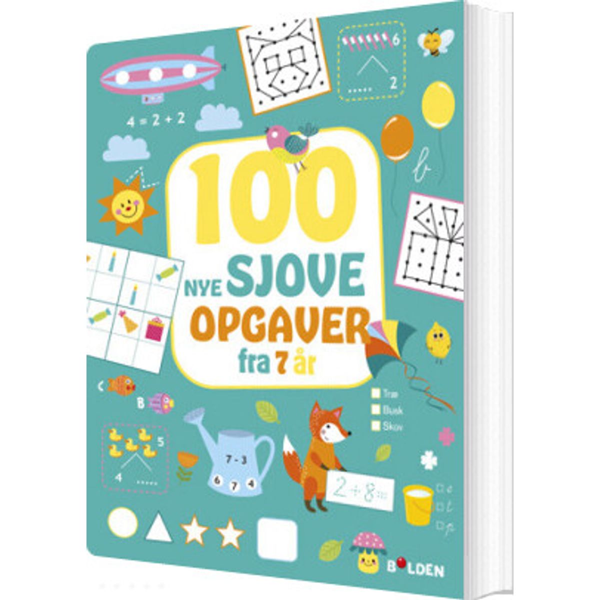 100 Nye Sjove Opgaver - Fra 7 år - Bog