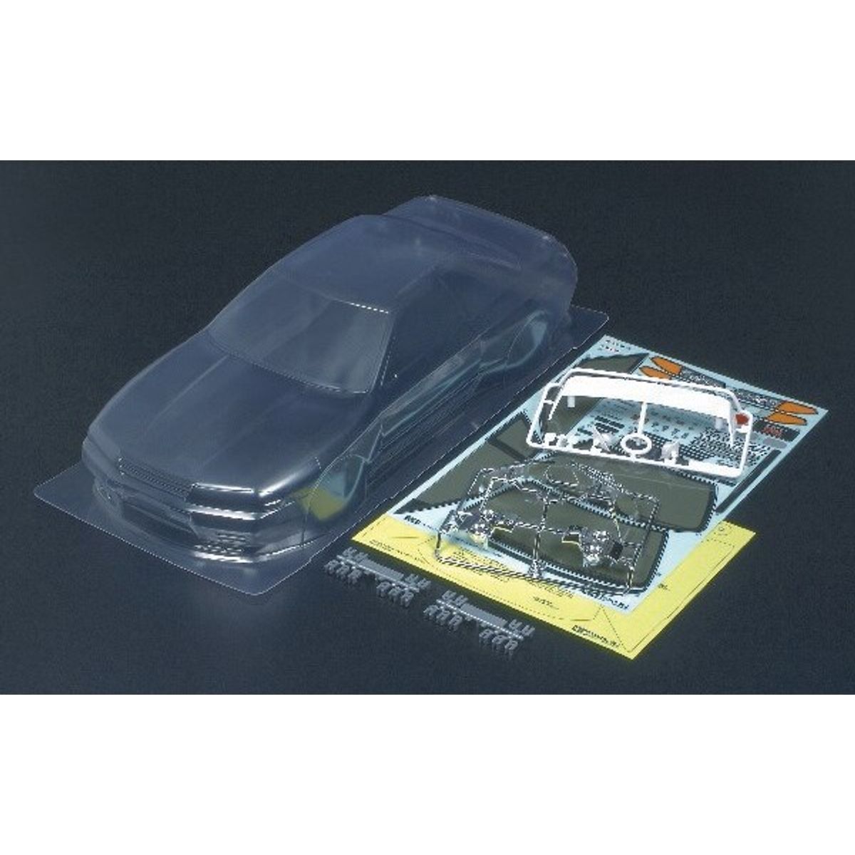 Tamiya - R/c Skyline Gt-r R32 Body Parts Set - 1:10 - 51365