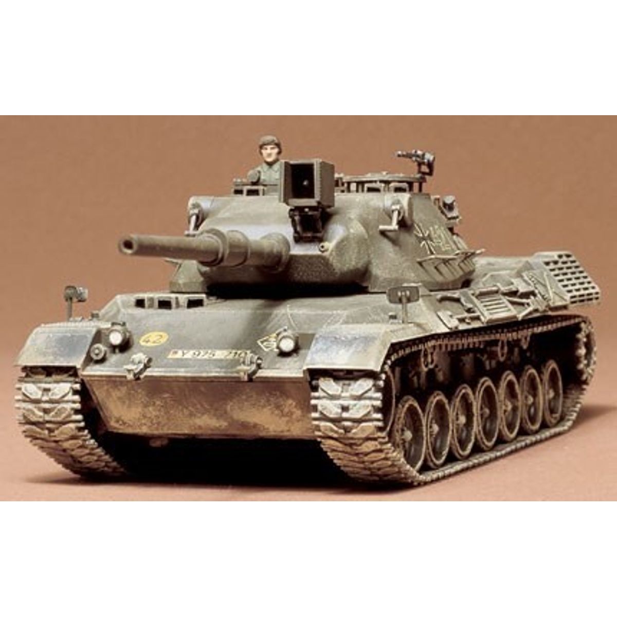 Tamiya - Leopard Model Tank Byggesæt - 1:35 - 35064