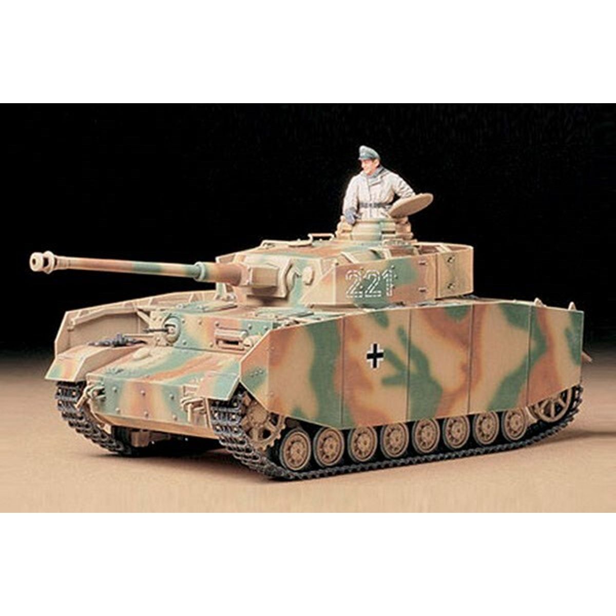 Tamiya - Panzerkampfwagen Iv Ausf.h Early Byggesæt - 1:35 - 35209