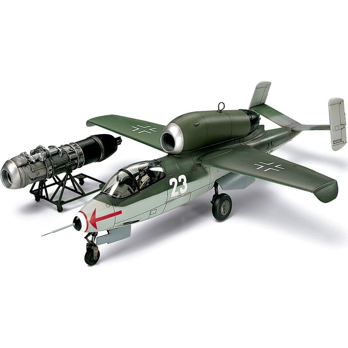 Tamiya - Heinkel He162 A-2 Salamander Byggesæt - 1:48 - 61097