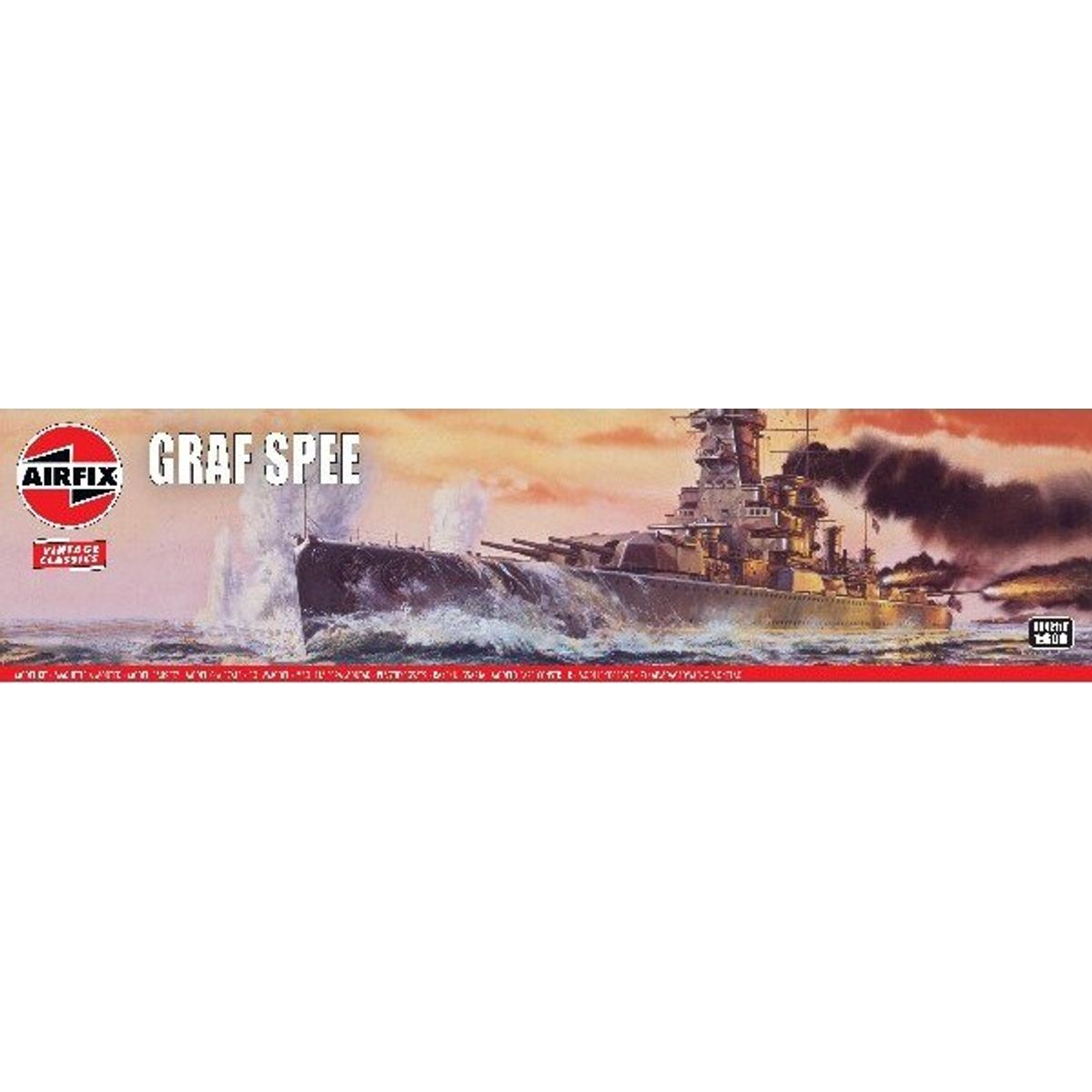 Airfix - Graf Spree Skib Byggesæt - 1:600 - A04211v