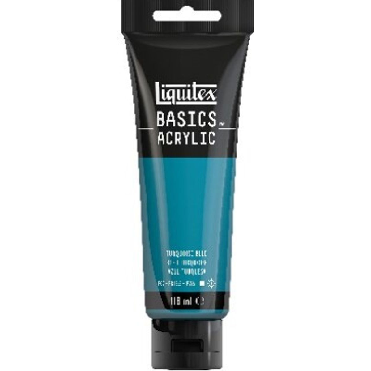 Liquitex - Basics Acrylic - Akrylmaling - Turquoise Blue 118 Ml