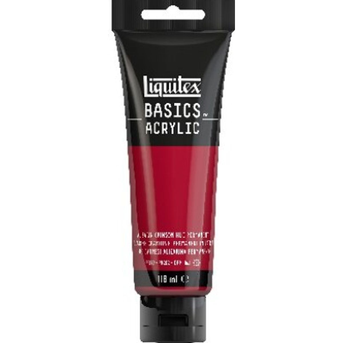 Liquitex - Basics Acrylic - Akrylmaling - Alizarin Crimson Rød 118 Ml