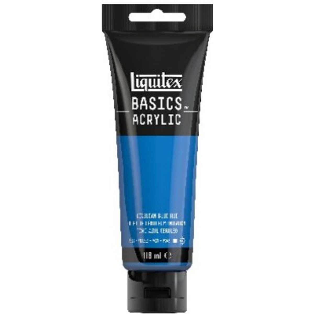 Liquitex - Basics Acrylic - Akrylmaling - Cerulean Blå 118 Ml