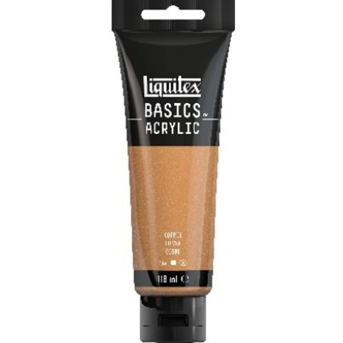 Liquitex - Basics Acrylic - Akrylmaling - Kobber 118 Ml