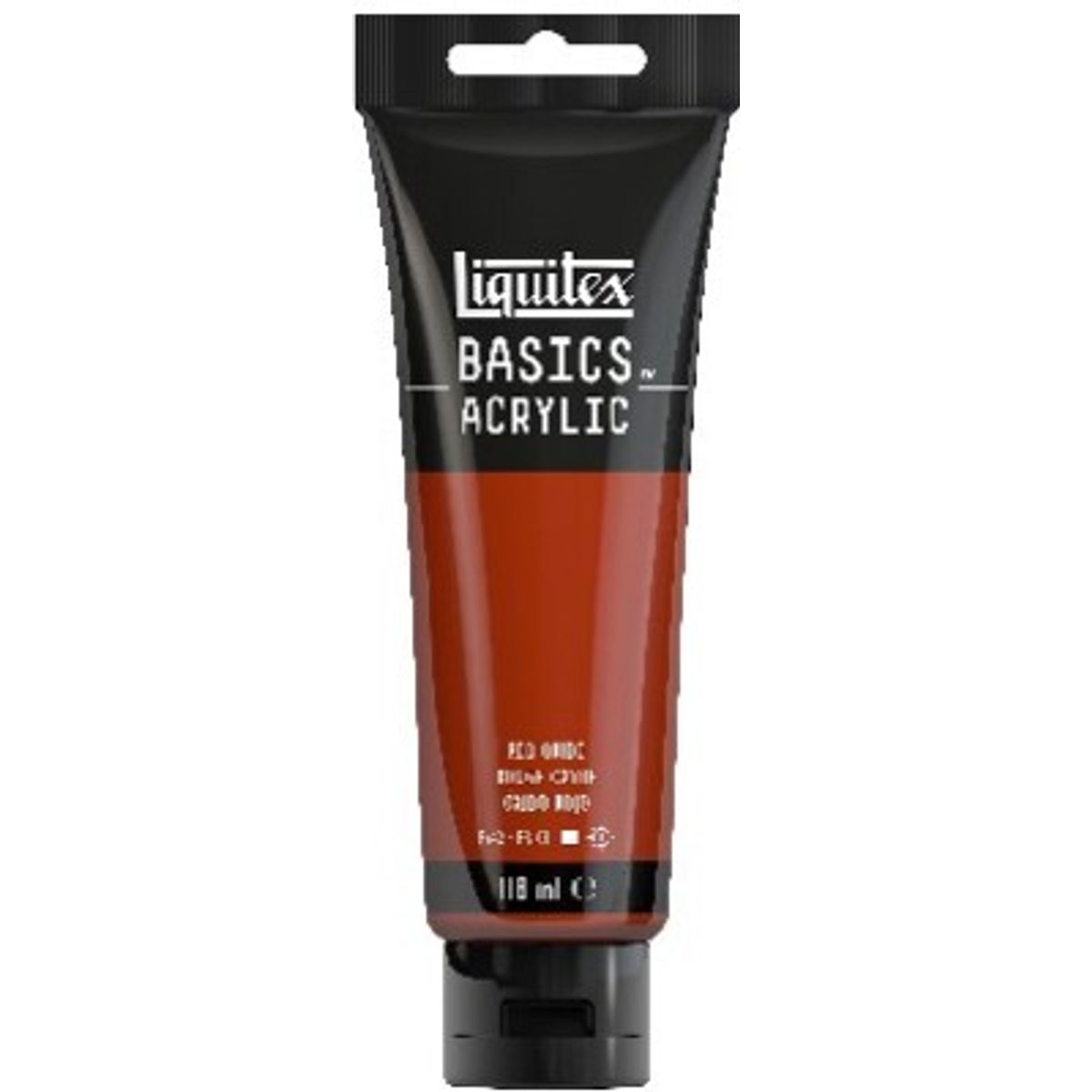 Liquitex - Basics Acrylic - Akrylmaling - Red Oxide 118 Ml