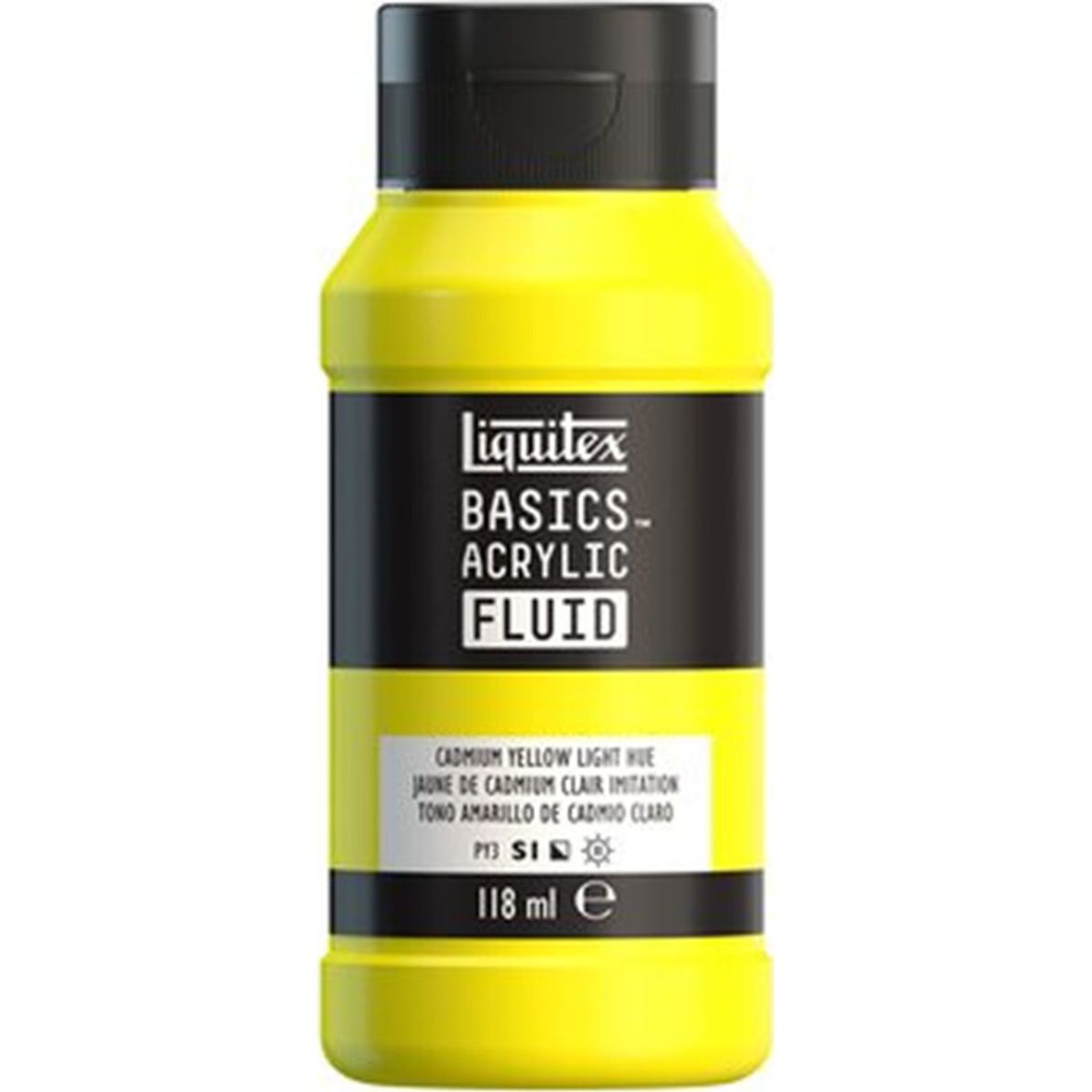 Liquitex - Basics Akrylmaling - Cadmium Yellow Light Hue 118 Ml