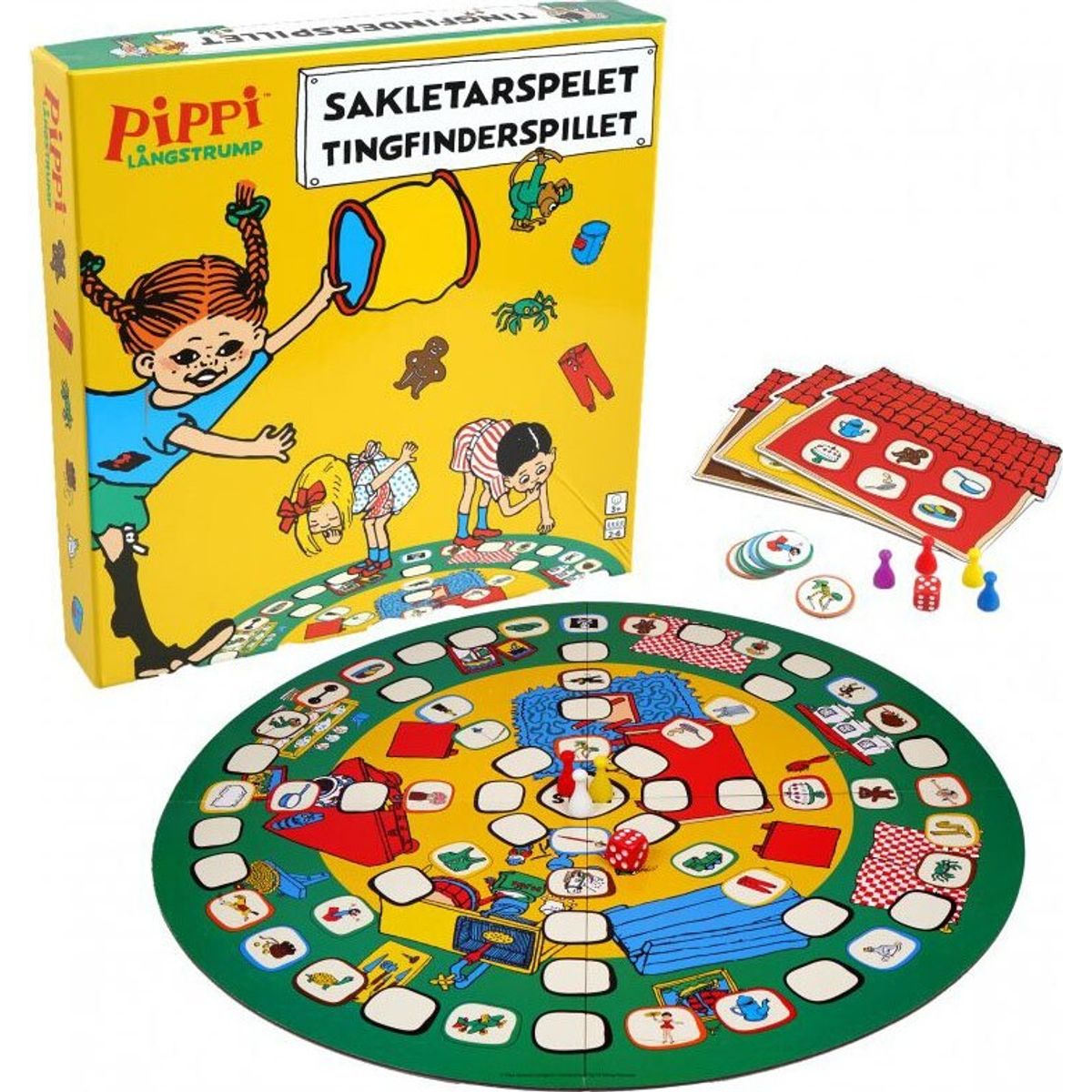 Pippi Langstrømpe Tingfinder Spil