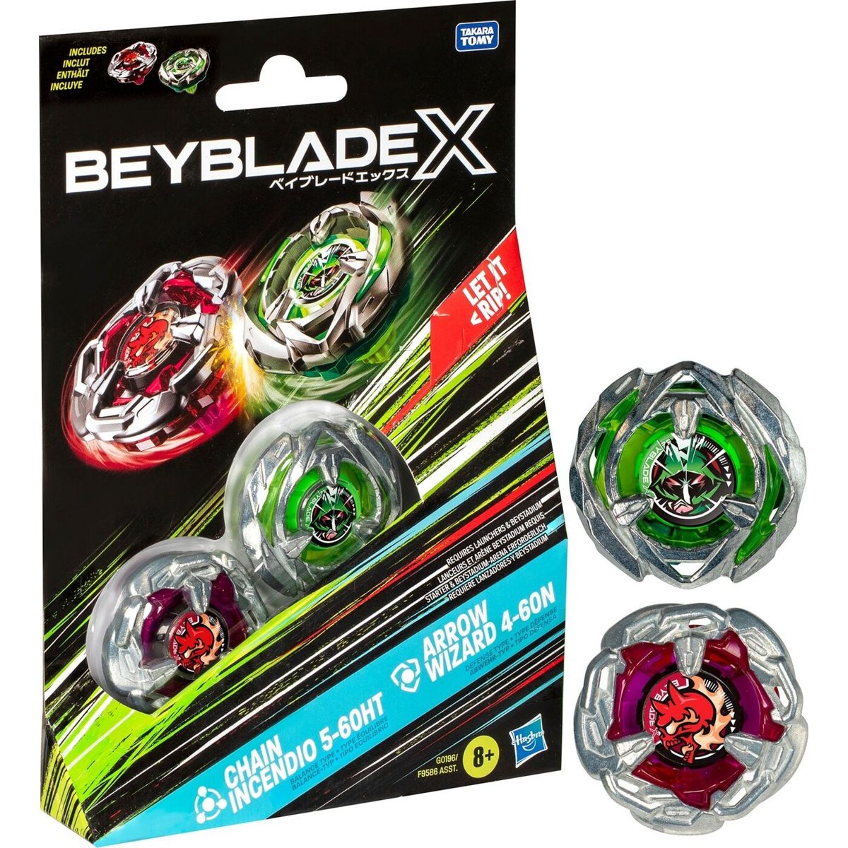 Beyblade - Bbx Chain Incendio Arrow Wizard (g0196es0)