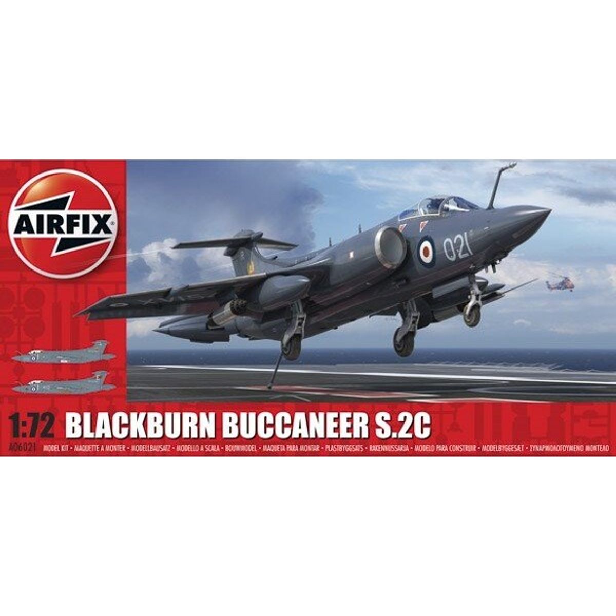 Airfix - Blackburn Buccaneer Fly Byggesæt - 1:72 - A06021