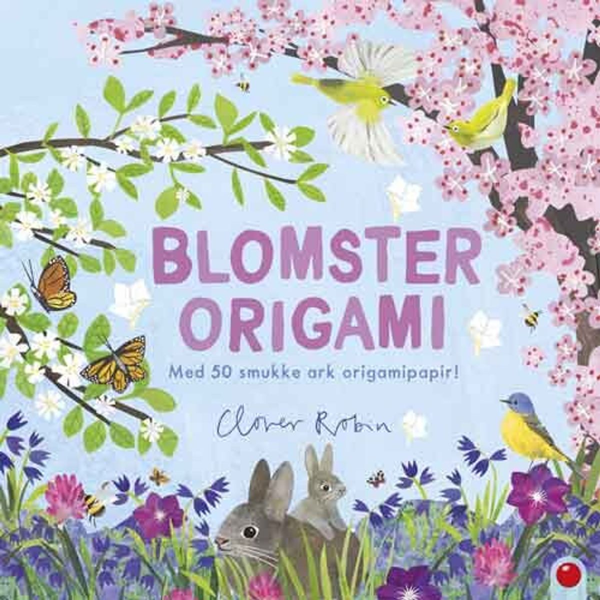 Blomster-origami - Clover Robin - Bog