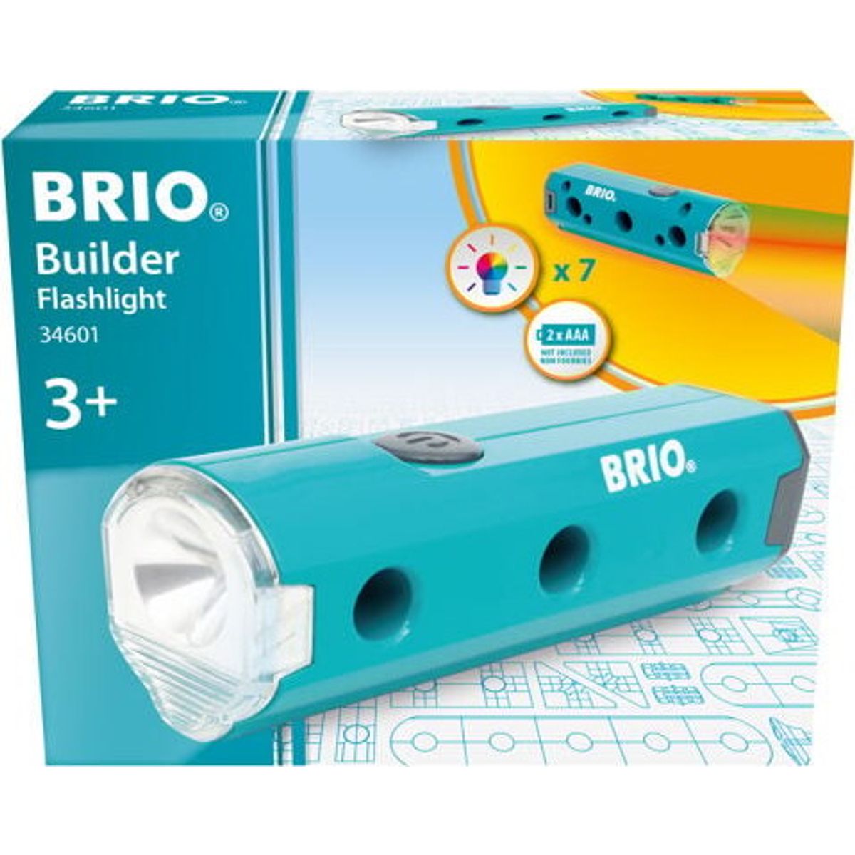 Brio Builder - Lommelygte - 34601