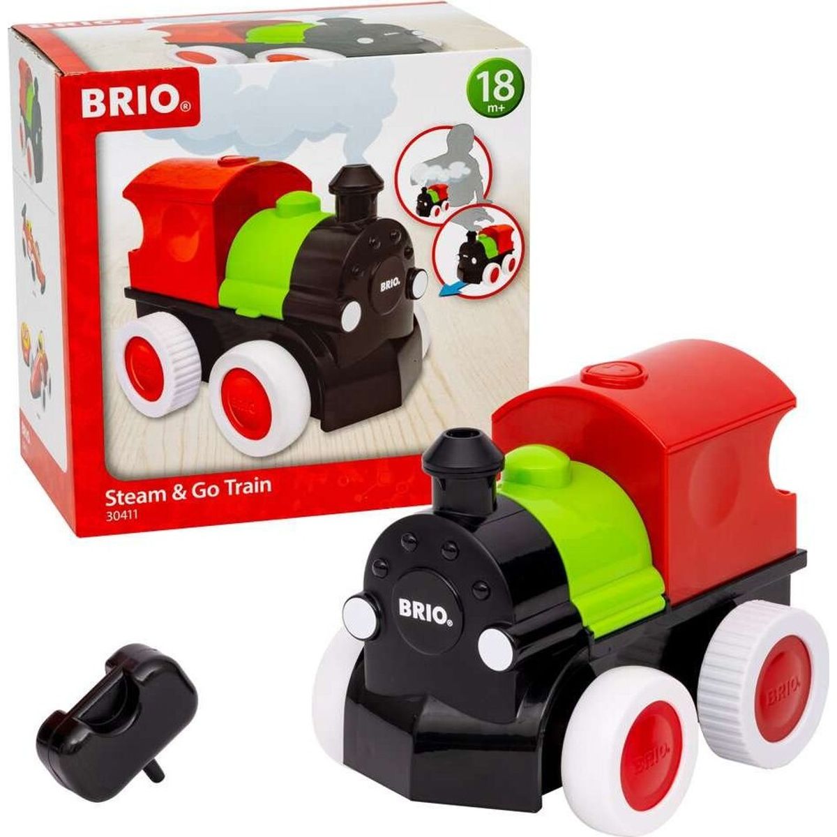 Brio Tog - Steam & Go Train - 30411