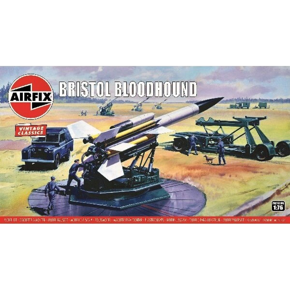 Airfix - Bristol Bloodhound Byggesæt - 1:76 - A02309v