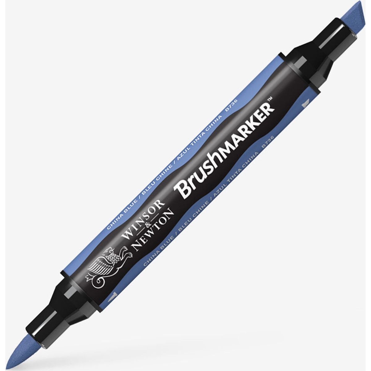 Winsor & Newton - Brush Marker Tusch - Kina Blå