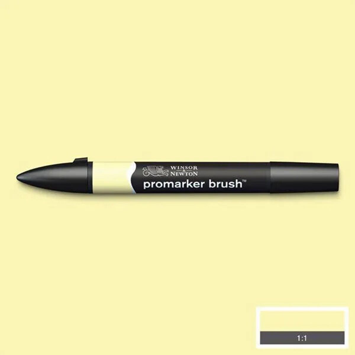 Winsor & Newton - Brush Marker Tusch - Blød Lime Gul