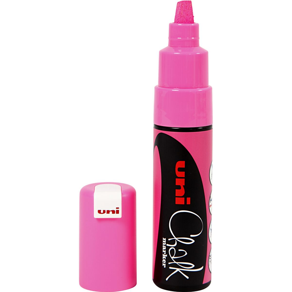 Uni - Chalk Marker - 8 Mm - Neon Pink