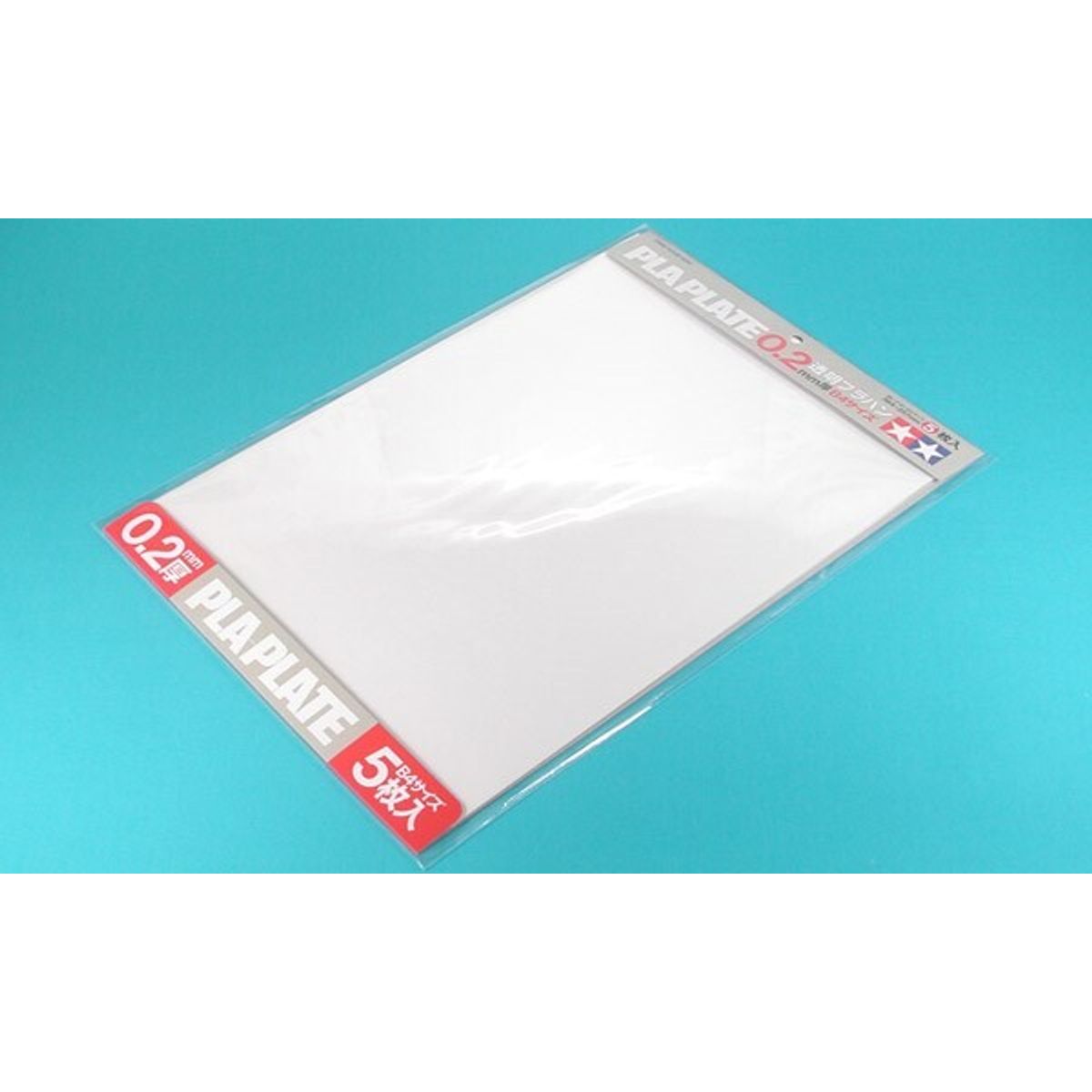 Tamiya - Pla Plates - Clear - 0,2 Mm - B4 - 5 Stk - 70126