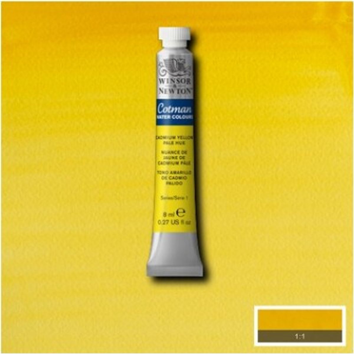 Winsor & Newton - Cotman Watercolour - 8 Ml - Cadmium Gul Bleg