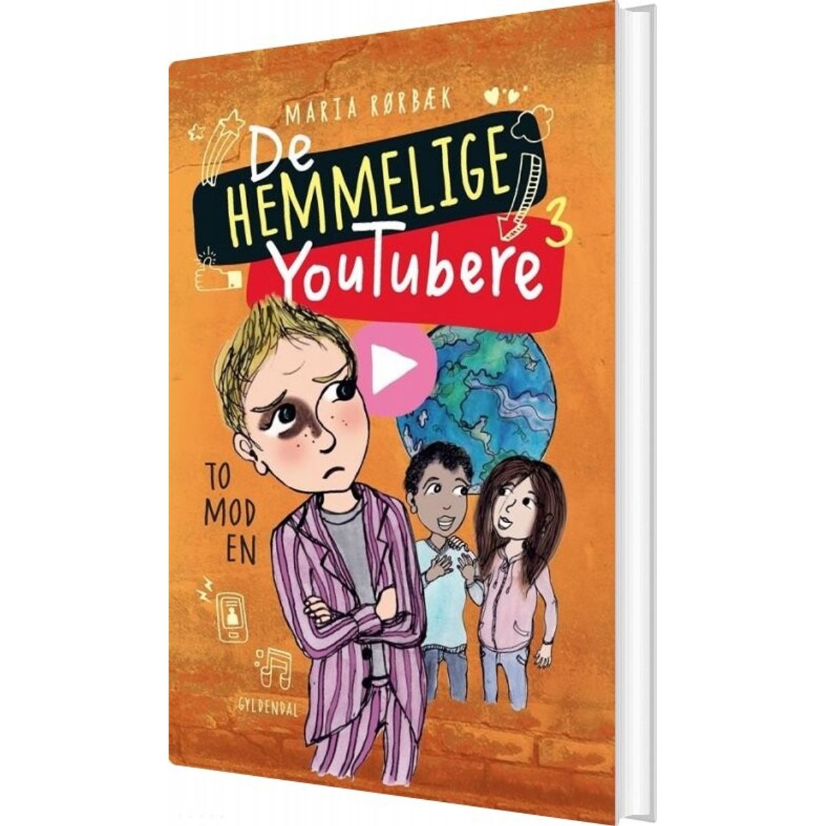 De Hemmelige Youtubere 3 - To Mod En - Maria Rørbæk - Bog