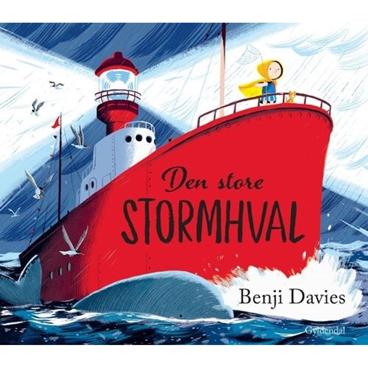 Den Store Stormhval - Benji Davies - Bog