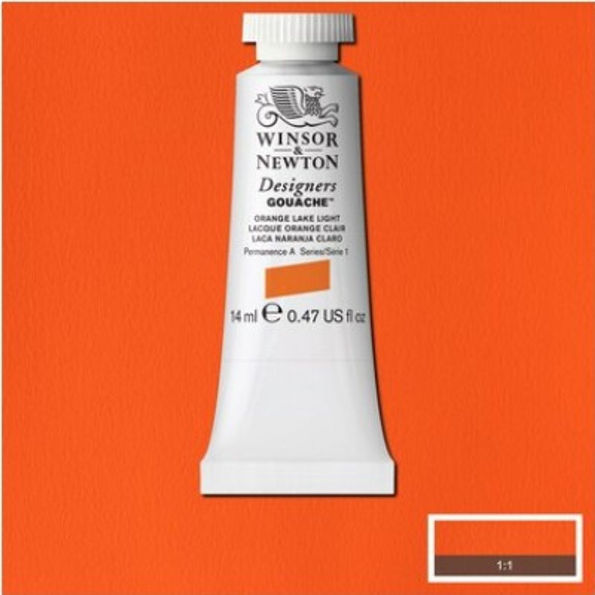 Winsor & Newton - Designers Gouache - 14 Ml - Orange Alke Lys