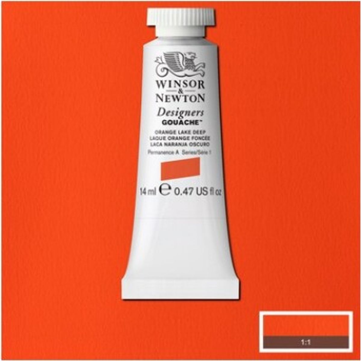 Winsor & Newton - Designers Gouache - 14 Ml - Orange Sø Dyb