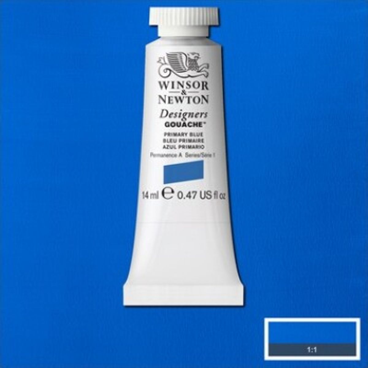 Winsor & Newton - Designers Gouache Maling 14 Ml - Primær Blå