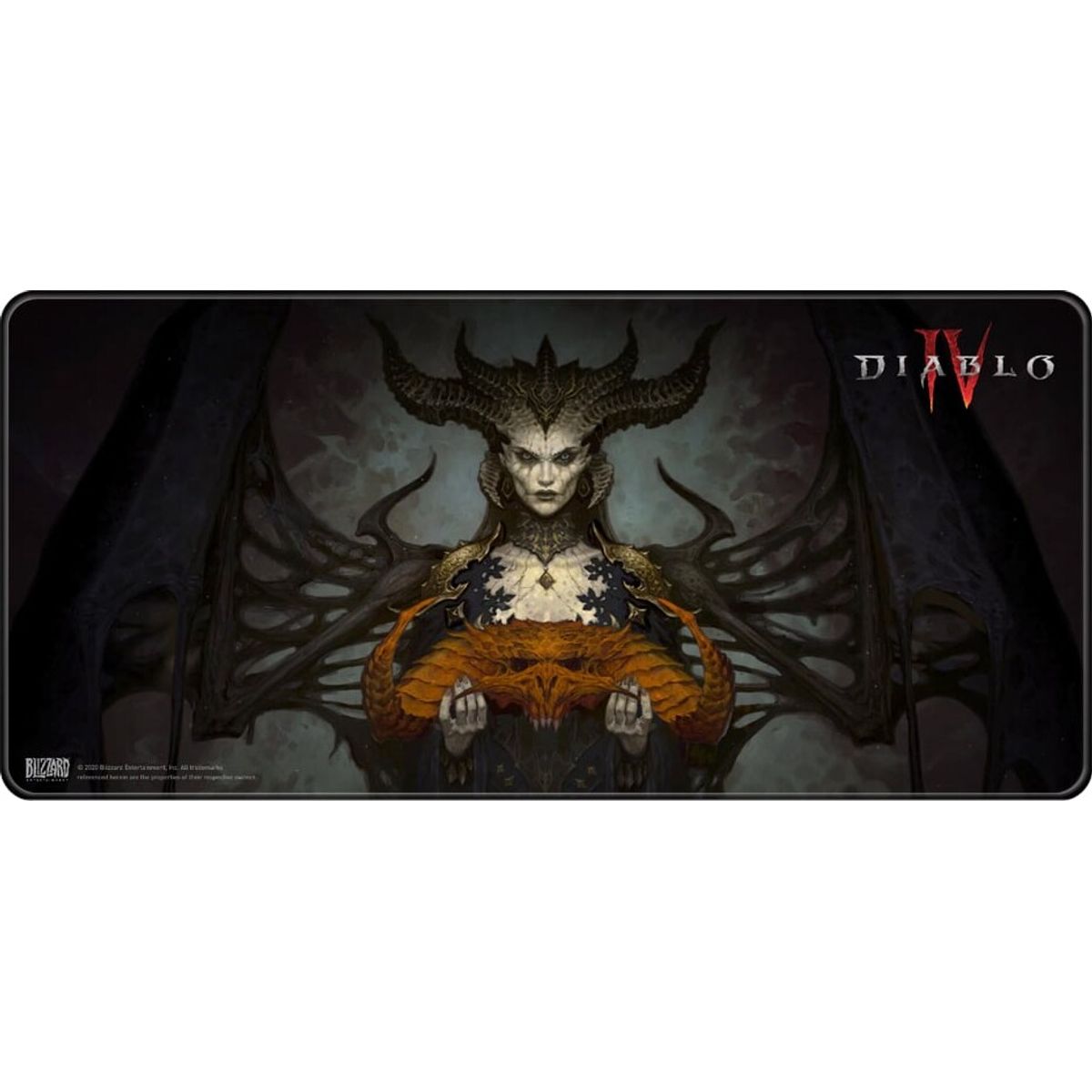 Diablo Iv - Desk Mat - Skrivebordsmåtte - Lilith - 90x42 Cm