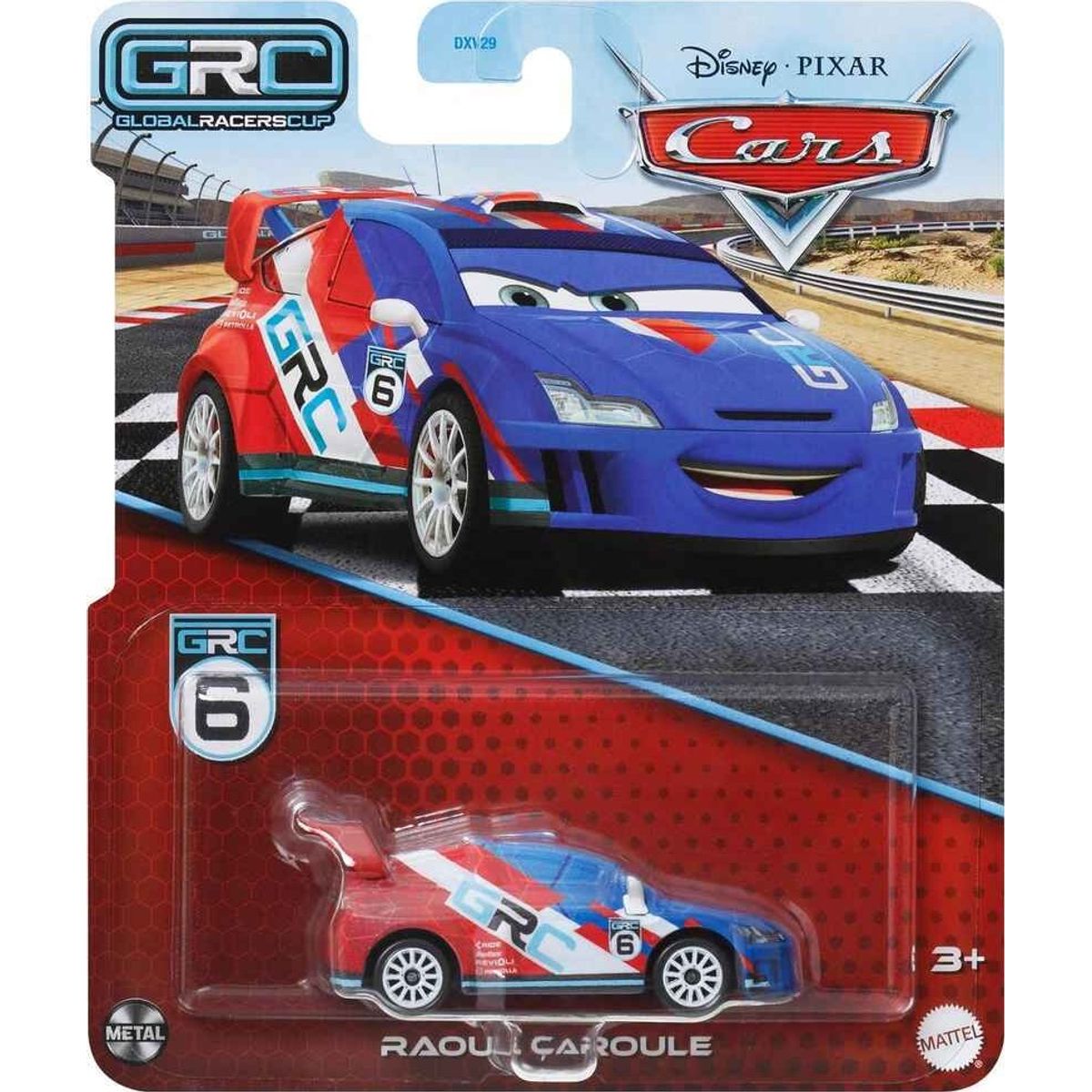 Disney Cars 3 - Die Cast Bil - 1:55 - Raoul Caroule