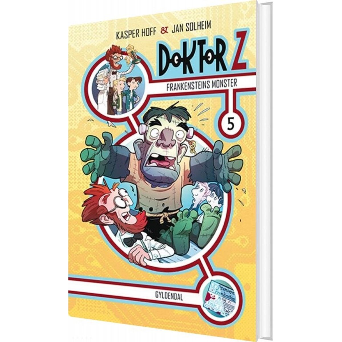 Doktor Z 5 - Frankensteins Monster - Jan Solheim - Bog