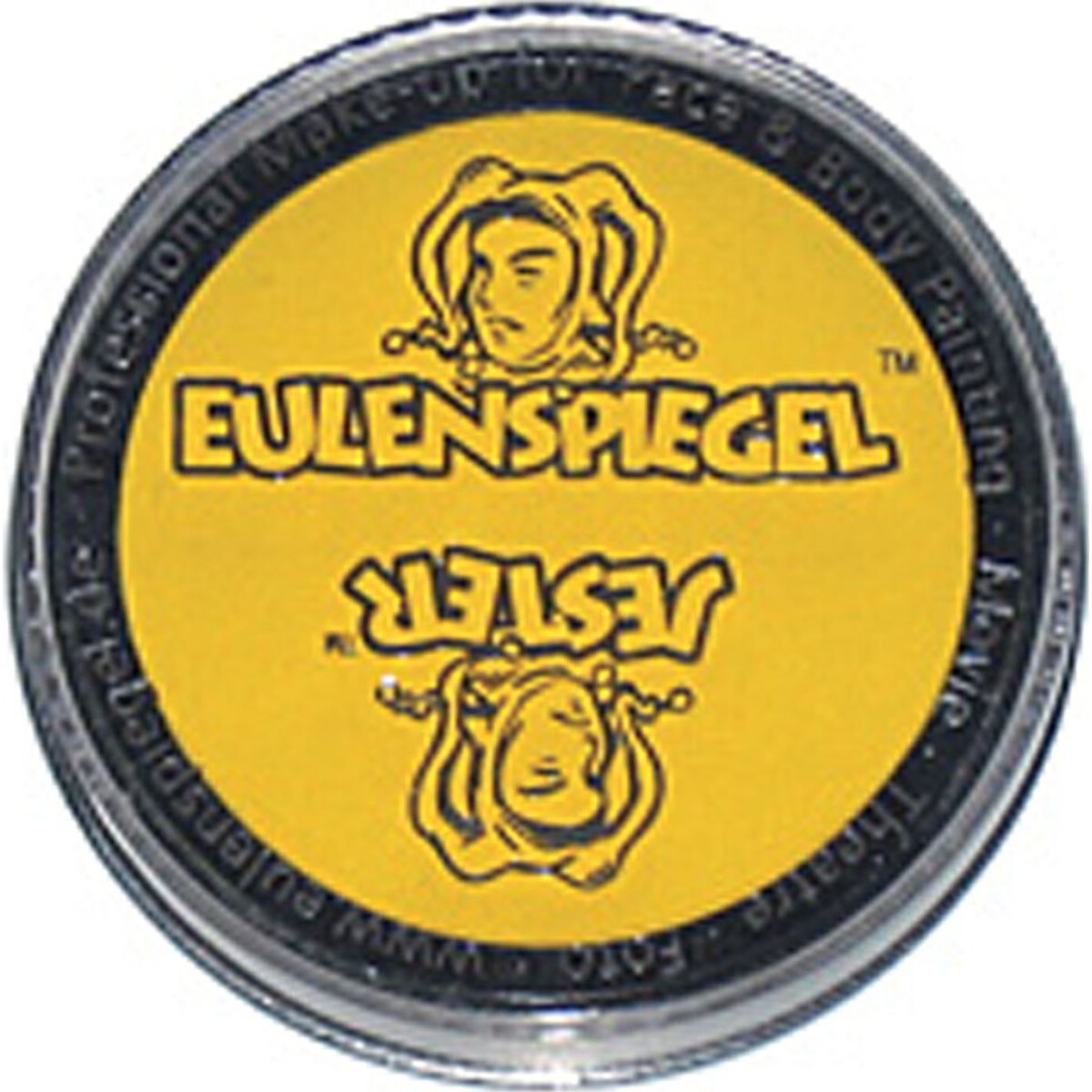 Eulenspiegel Ansigtsmaling - Solgul - 20 Ml