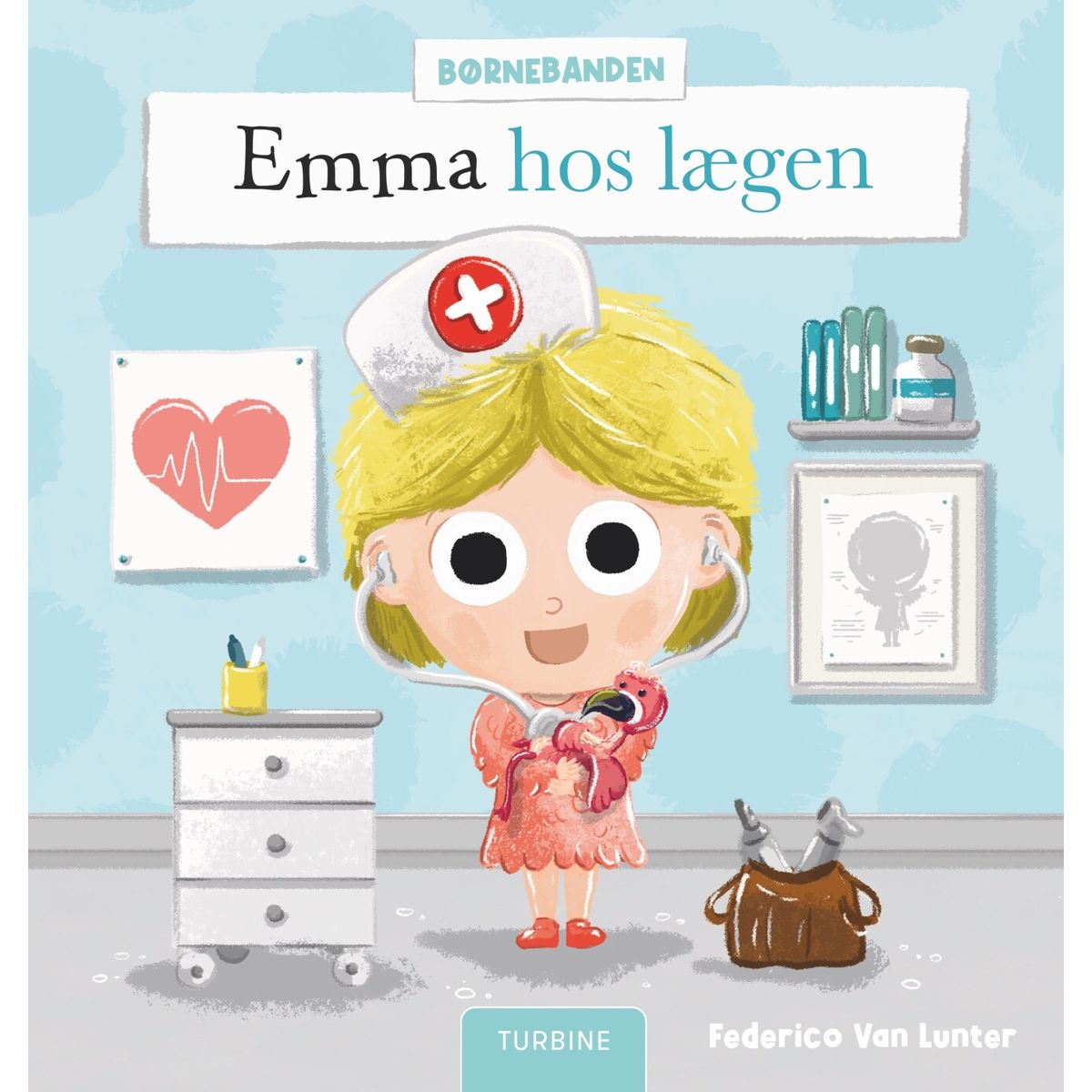 Emma Hos Lægen - Federico Van Lunter - Bog