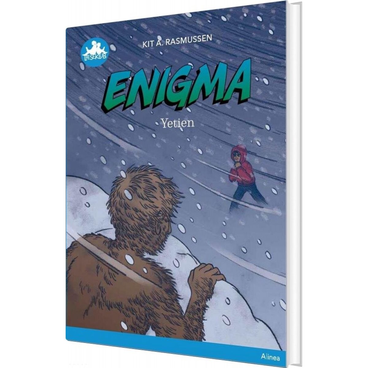 Enigma, Yetien, Blå Læseklub - Kit A. Rasmussen - Bog