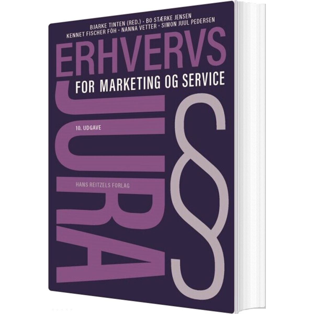 Erhvervsjura - For Marketing Og Service - Bjarke Tinten - Bog