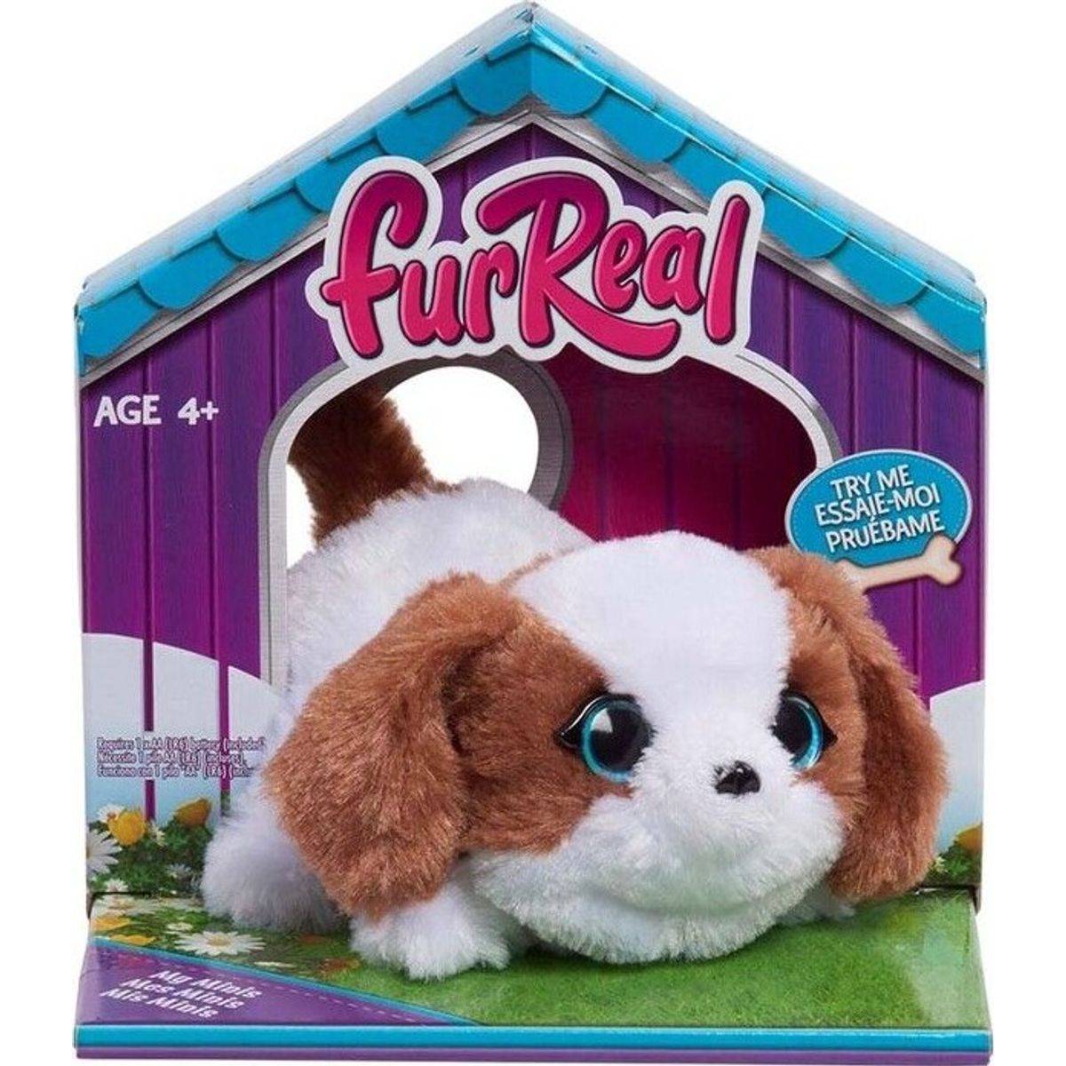 Furreal - My Minis - Interaktiv Hundehvalp Legetøj - 15 Cm