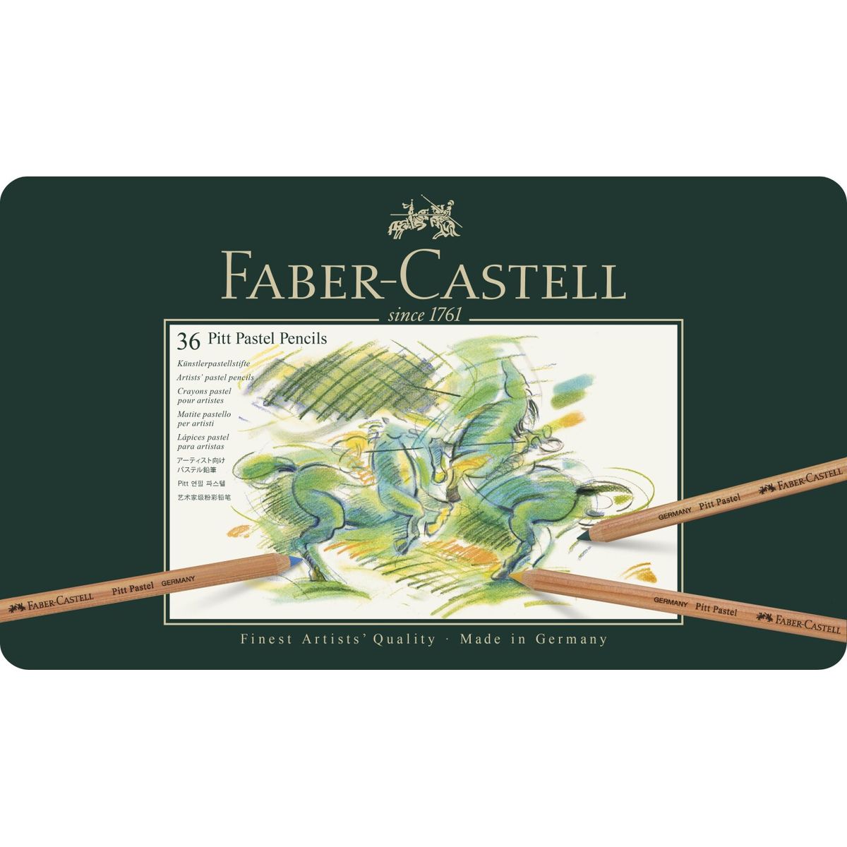 Faber-castell Farveblyanter - Pitt Pastel - 36 Stk