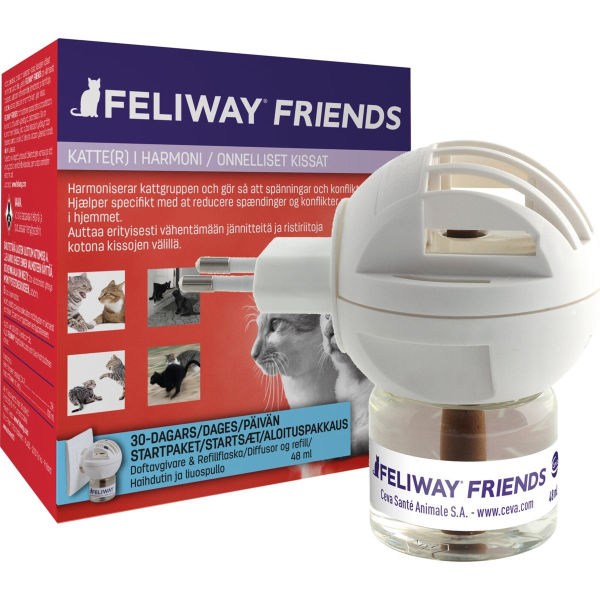 Feliway - Friends Diffuser Plug-in Starter Kit 48 Ml