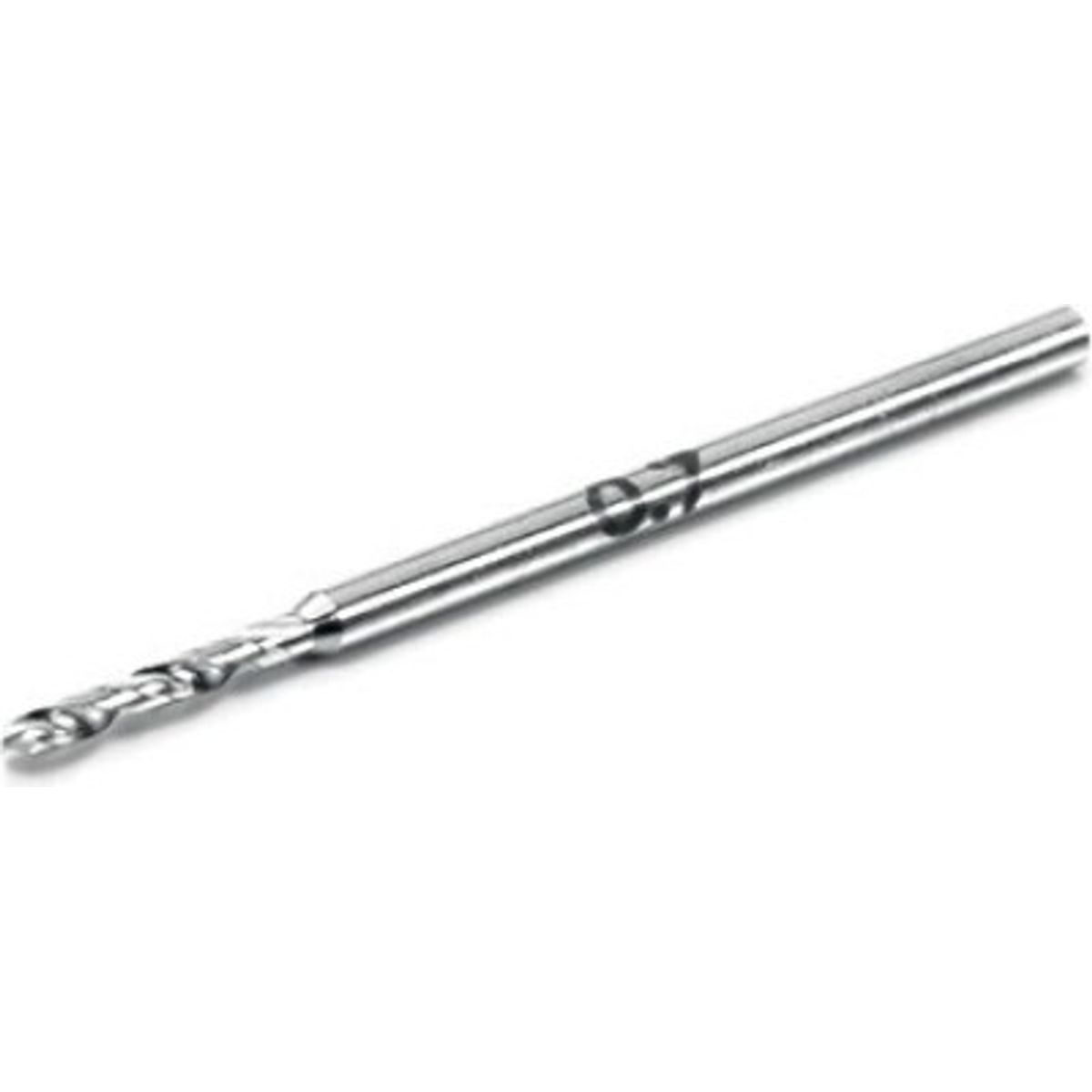 Tamiya - Drill Bit - Fine Pivot - 0,7 Mm - Shank 1 Mm - 74128